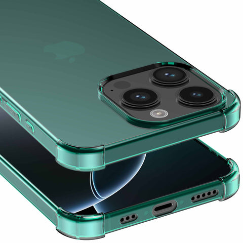 iPhone16ProMaxtelefoonhoesjeShockProofgroentransparantmetstootrandProtX_4