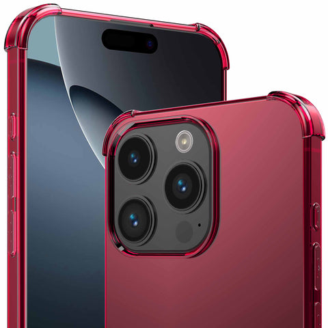 iPhone16ProMaxtelefoonhoesjeShockProofneonrozetransparantmetstootrandProtX_2