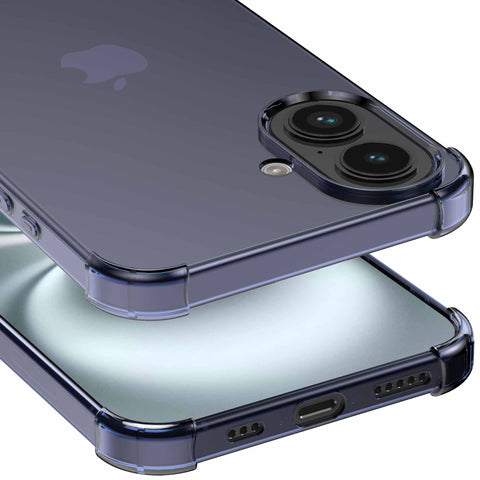 iPhone16telefoonhoesjeShockProofdonkerblauwtransparantmetstootrandProtX_4