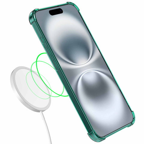 iPhone16telefoonhoesjeShockProofgroentransparantmetstootrandProtX_3