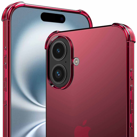 iPhone16telefoonhoesjeShockProofneonrozetransparantmetstootrandProtX_2