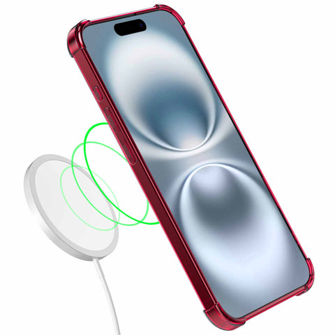 iPhone16telefoonhoesjeShockProofneonrozetransparantmetstootrandProtX_3
