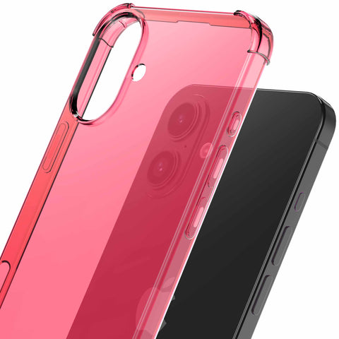 iPhone16telefoonhoesjeShockProofroodtransparantmetstootrandProtX_5