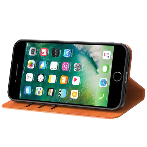 iPhone7-8Plus_portemonneebookcasetelefoonhoesjebruinmetmagnetischklepje_2