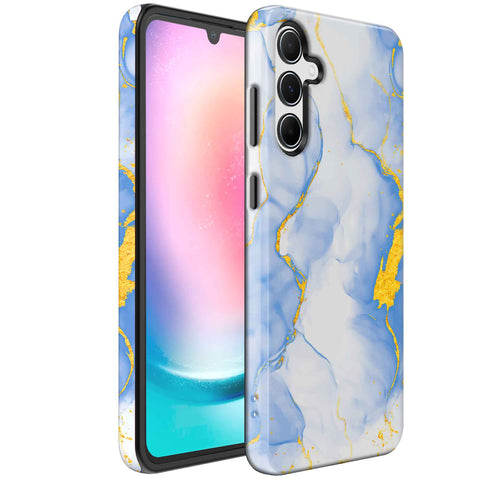 Samsung Galaxy A34 Marmer Telefoonhoesje Though Case