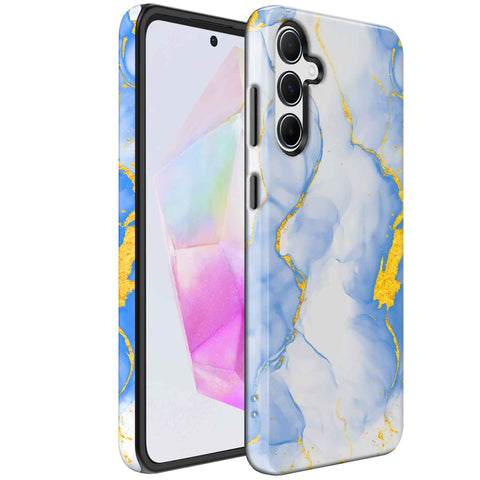 Samsung Galaxy A35 Marmer Telefoonhoesje Though Case