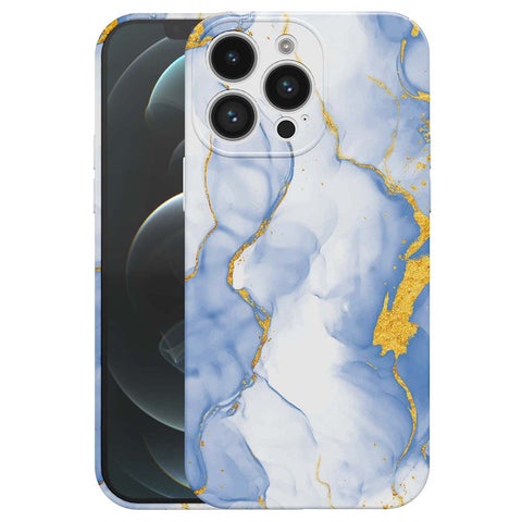 iPhone 12 Pro Max Marmer Telefoonhoesje Flexibel Softcase