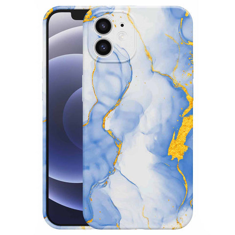 iPhone 12 Marmer Telefoonhoesje Flexibel Softcase