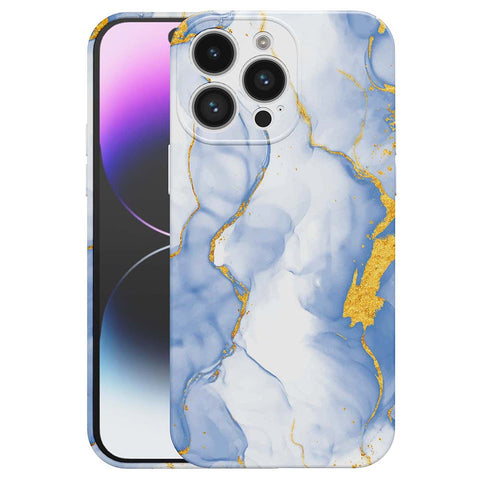 iPhone 14 Pro Max Marmer Telefoonhoesje Flexibel Softcase