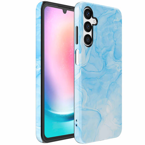 Samsung Galaxy A24 Marmer Telefoonhoesje Though Case