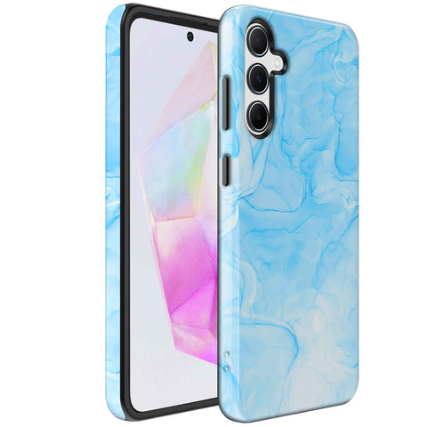 Samsung Galaxy A35 Marmer Telefoonhoesje Though Case