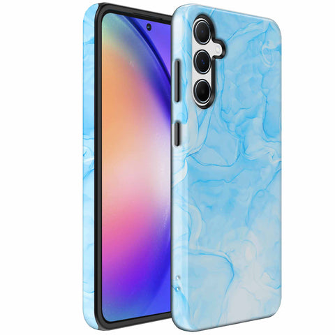 Samsung Galaxy A54 Marmer Telefoonhoesje Though Case
