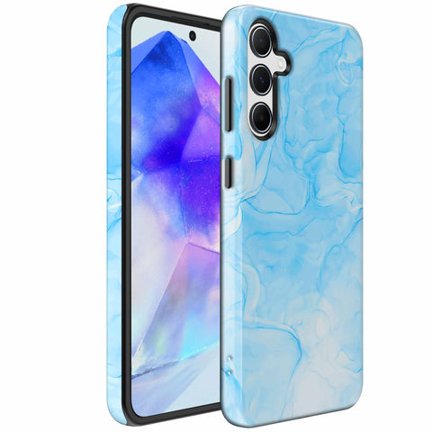 Samsung Galaxy A55 Marmer Telefoonhoesje Though Case