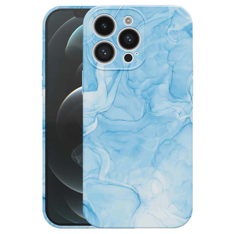 iPhone 12 Pro Max Marmer Telefoonhoesje Flexibel Softcase