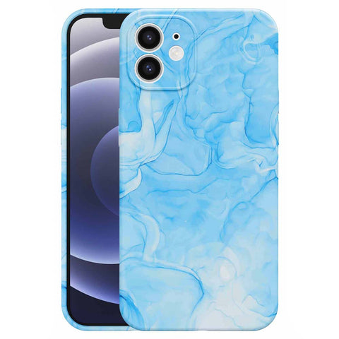 iPhone 12 Marmer Telefoonhoesje Flexibel Softcase