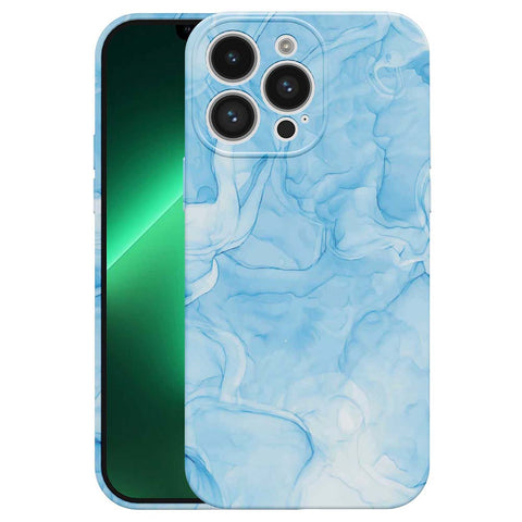 iPhone 13 Pro Max Marmer Telefoonhoesje Flexibel Softcase