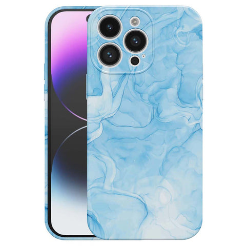 iPhone 14 Pro Max Marmer Telefoonhoesje Flexibel Softcase