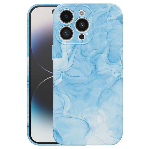 iPhone 14 Pro Marmer Telefoonhoesje Flexibel Softcase