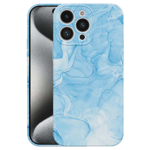 iPhone 15 Pro Marmer Telefoonhoesje Flexibel Softcase