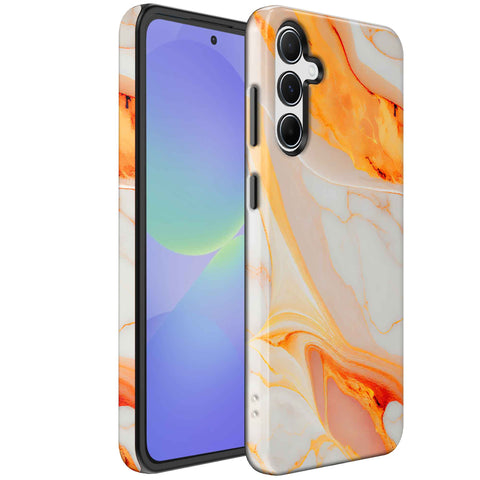 Samsung Galaxy A36 Marmer Telefoonhoesje Though Case