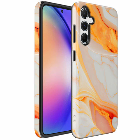 Samsung Galaxy A54 Marmer Telefoonhoesje Though Case