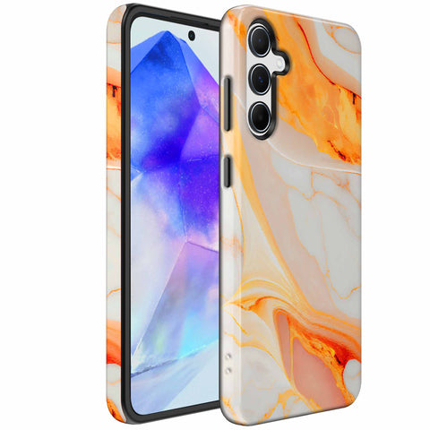 Samsung Galaxy A55 Marmer Telefoonhoesje Though Case