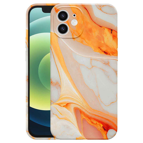iPhone 12 Mini Marmer Telefoonhoesje Flexibel Softcase