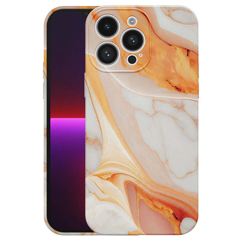 iPhone 13 Pro Marmer Telefoonhoesje Flexibel Softcase