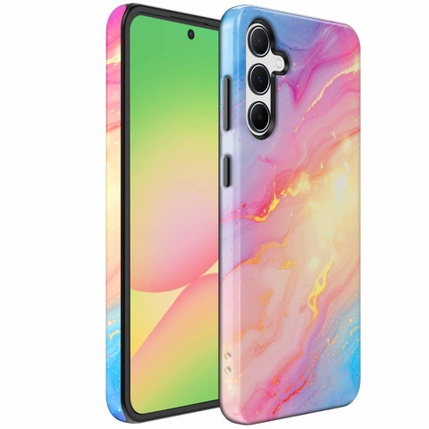 Samsung Galaxy A56 Marmer Telefoonhoesje Though Case