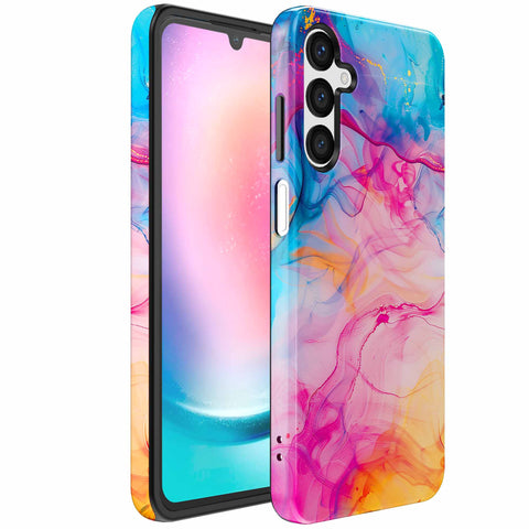 Samsung Galaxy A24 Marmer Telefoonhoesje Though Case
