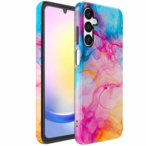Samsung Galaxy A25 Marmer Telefoonhoesje Though Case