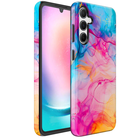 Samsung Galaxy A34 Marmer Telefoonhoesje Though Case