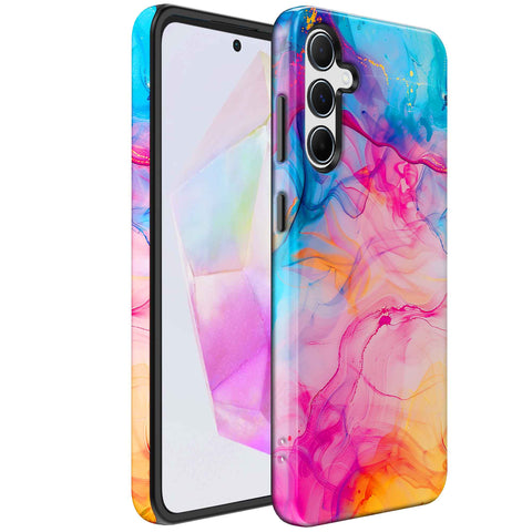 Samsung Galaxy A35 Marmer Telefoonhoesje Though Case
