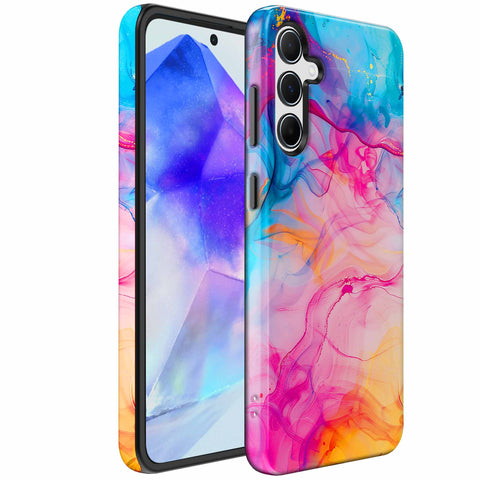 Samsung Galaxy A55 Marmer Telefoonhoesje Though Case