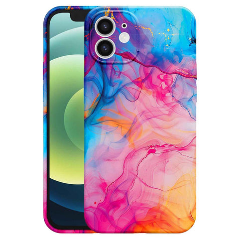 iPhone 12 Mini Marmer Telefoonhoesje Flexibel Softcase