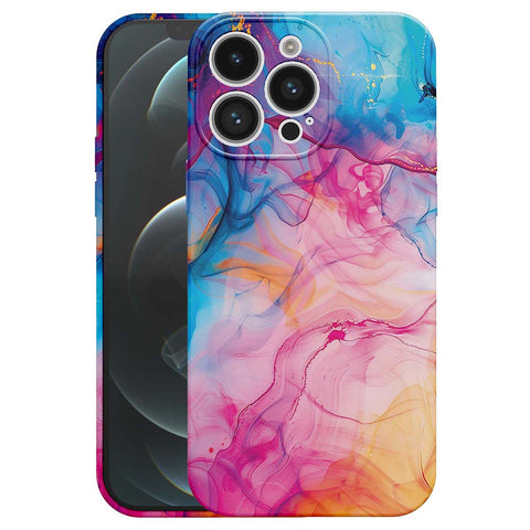 iPhone 12 Pro Max Marmer Telefoonhoesje Flexibel Softcase