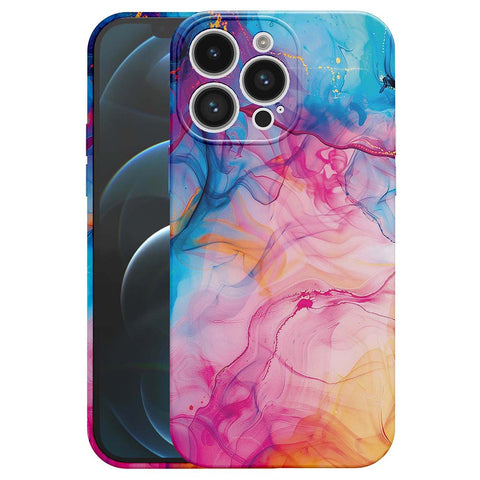 iPhone 12 Pro Marmer Telefoonhoesje Flexibel Softcase