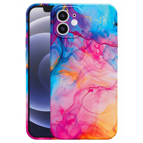 iPhone 12 Marmer Telefoonhoesje Flexibel Softcase