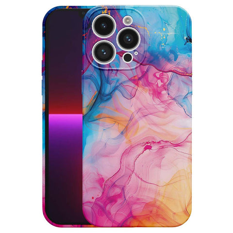 iPhone 13 Pro Marmer Telefoonhoesje Flexibel Softcase