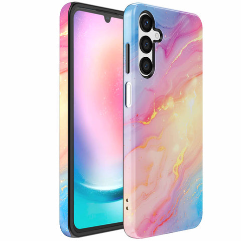 Samsung Galaxy A24 Marmer Telefoonhoesje Though Case