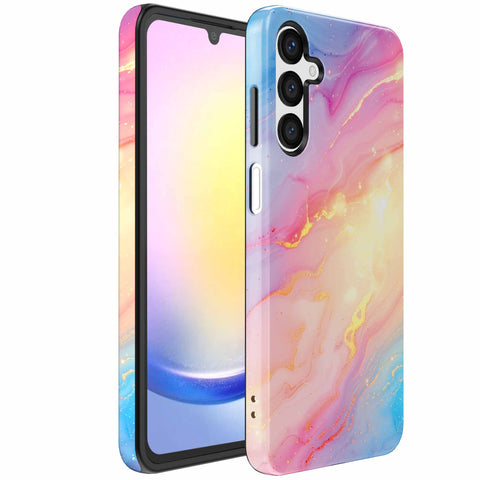 Samsung Galaxy A25 Marmer Telefoonhoesje Though Case