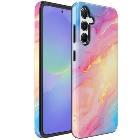 Samsung Galaxy A36 Marmer Telefoonhoesje Though Case