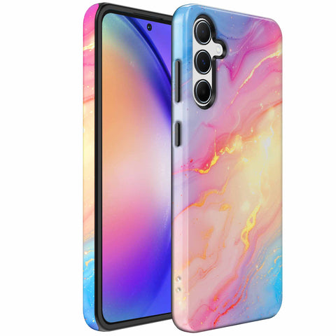 Samsung Galaxy A54 Marmer Telefoonhoesje Though Case