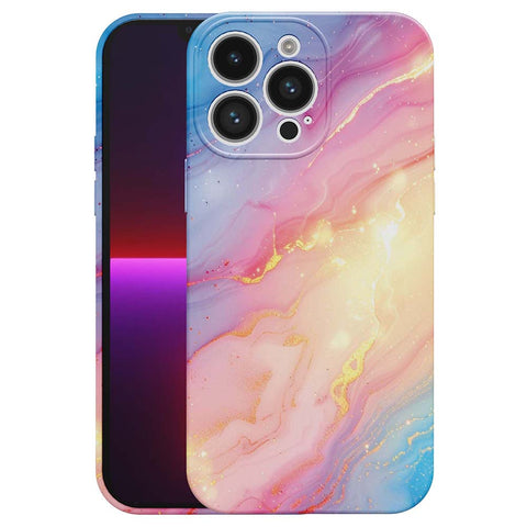 iPhone 13 Pro Marmer Telefoonhoesje Flexibel Softcase