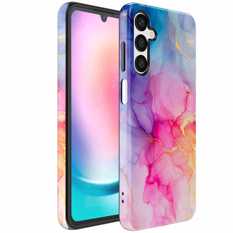 Samsung Galaxy A24 Marmer Telefoonhoesje Though Case