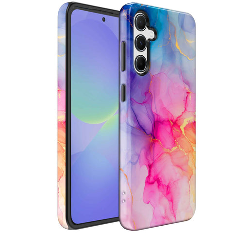 Samsung Galaxy A36 Marmer Telefoonhoesje Though Case