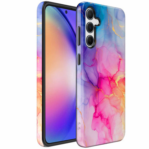 Samsung Galaxy A54 Marmer Telefoonhoesje Though Case