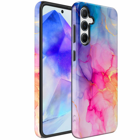 Samsung Galaxy A55 Marmer Telefoonhoesje Though Case