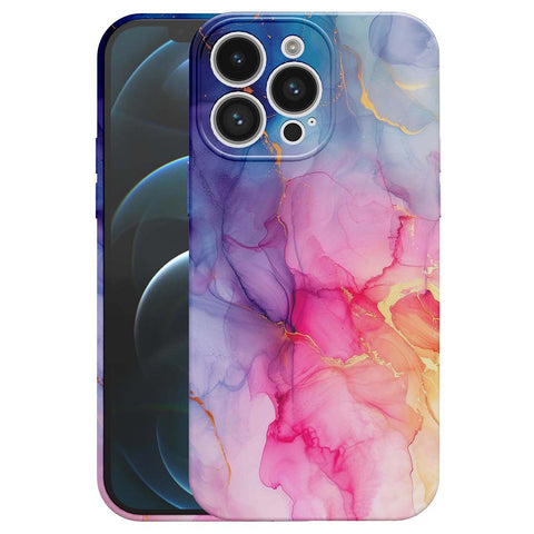 iPhone 12 Pro Marmer Telefoonhoesje Flexibel Softcase