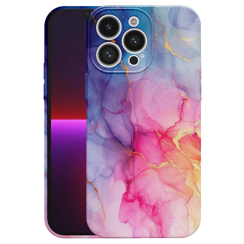 iPhone 13 Pro Marmer Telefoonhoesje Flexibel Softcase